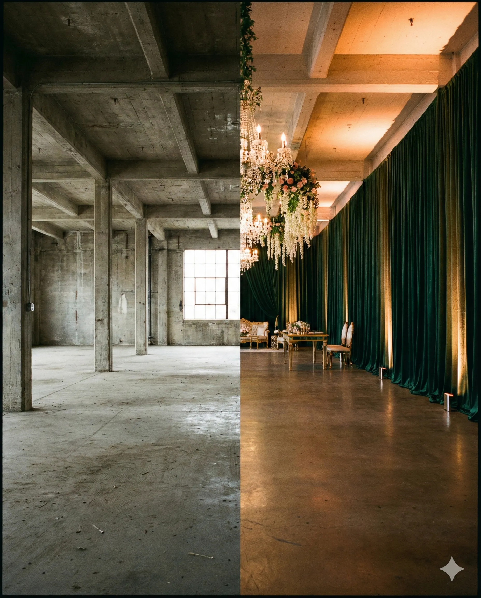 Total venue transformation