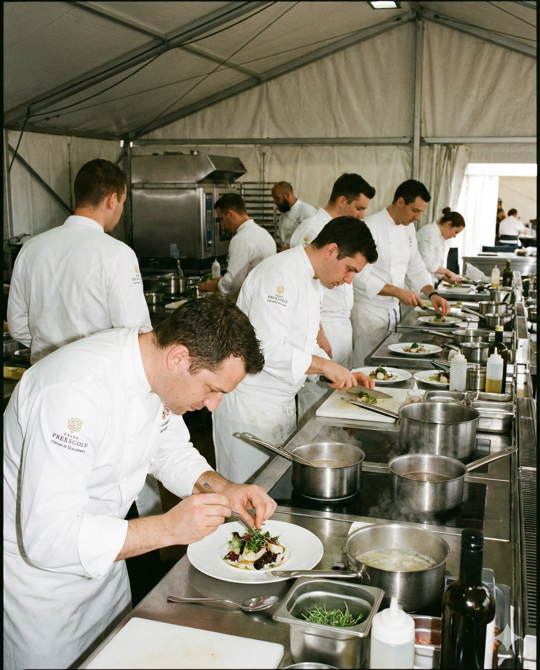 Starred chefs and full service brigades at your home