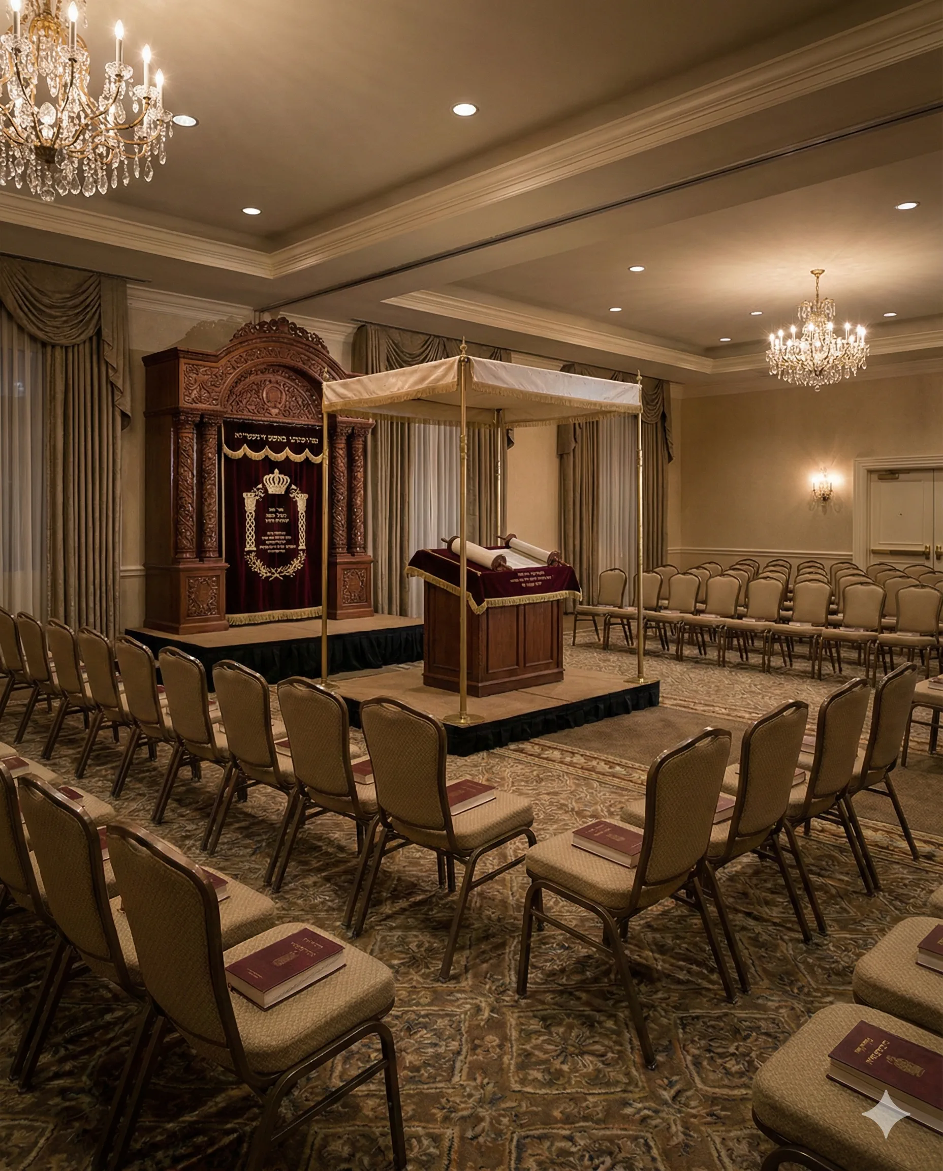 Management of religious services and guest programs