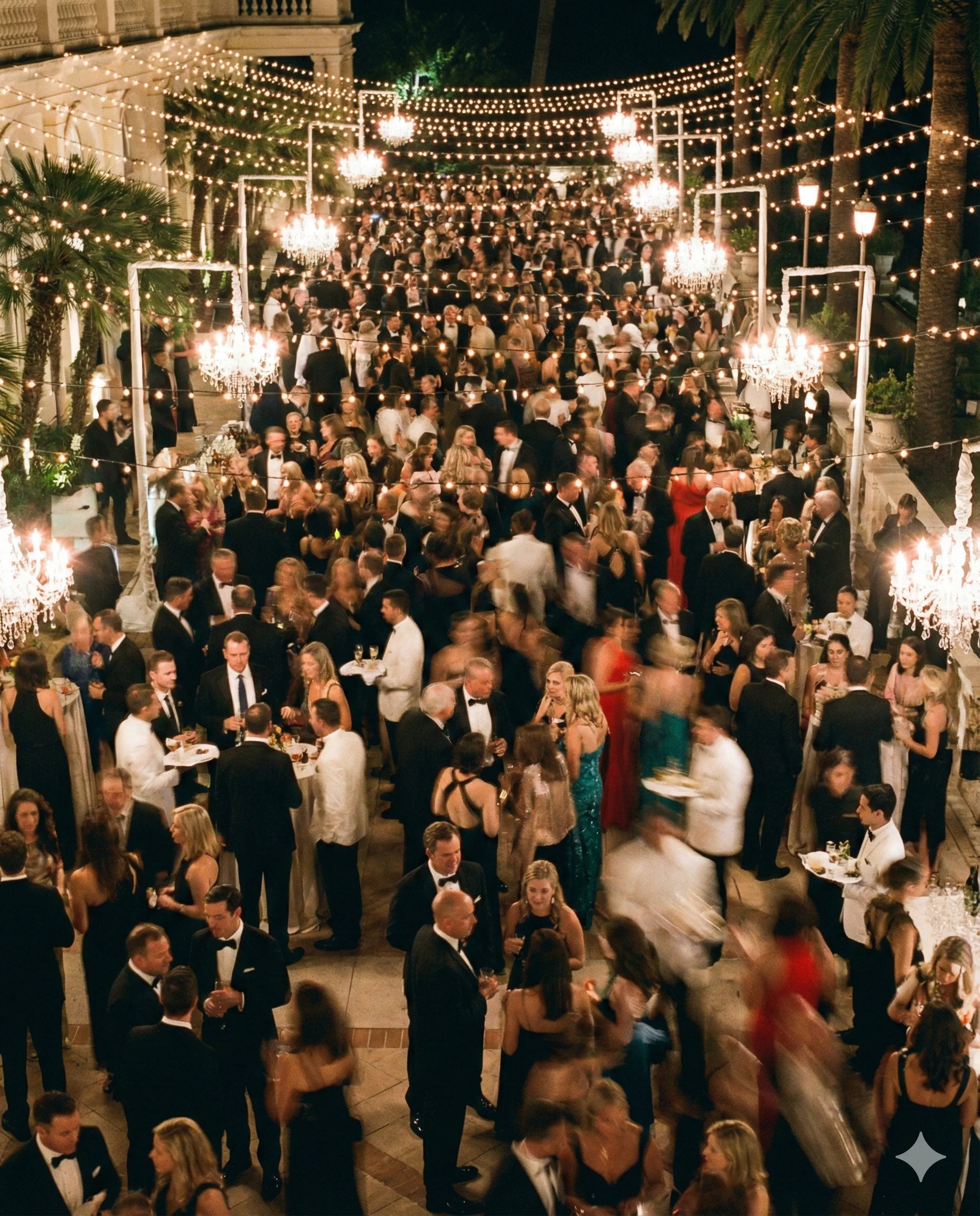 Ability to manage flows of 50 to 500+ guests