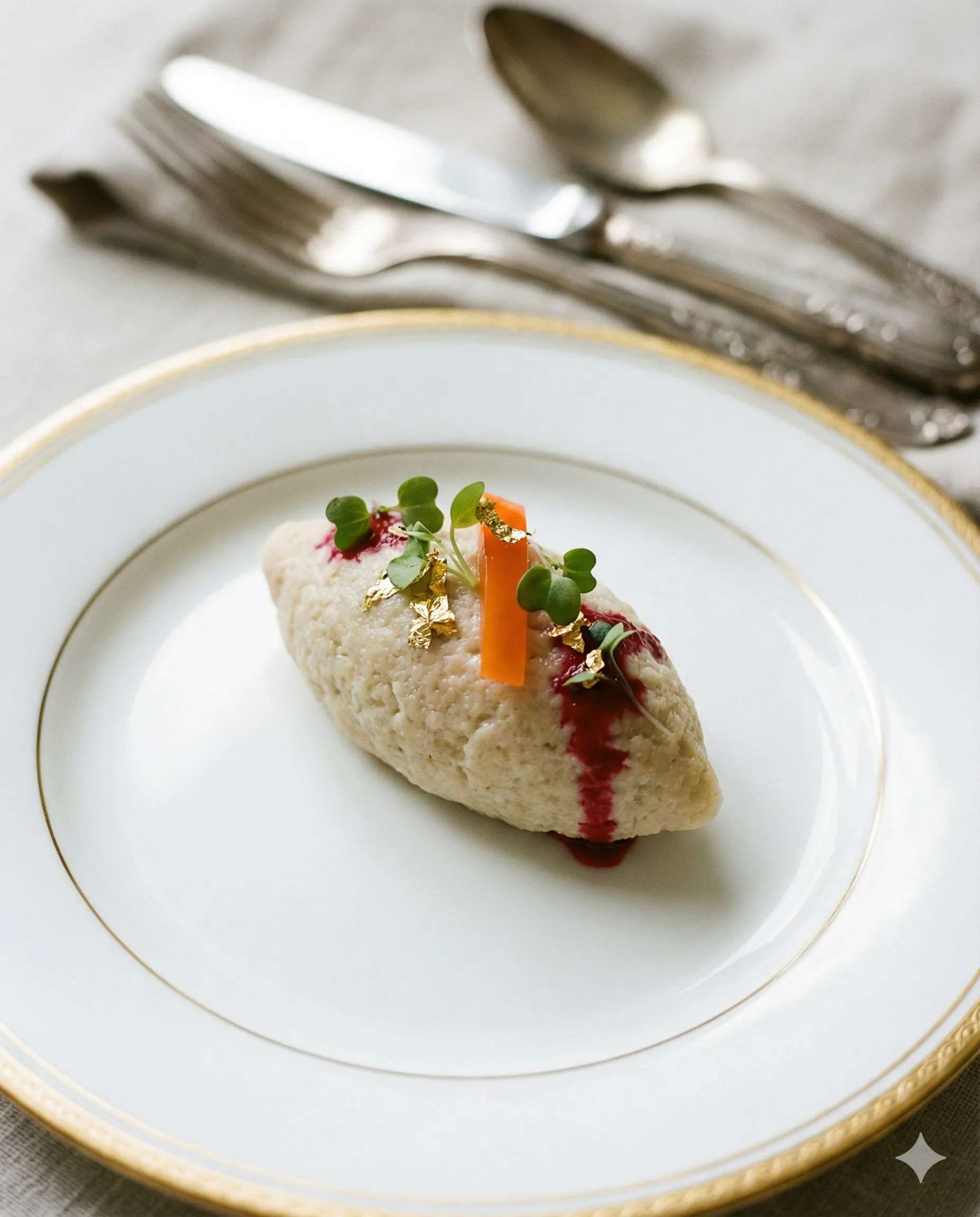 Traditional cuisine revisited with 'Haute Couture' flair