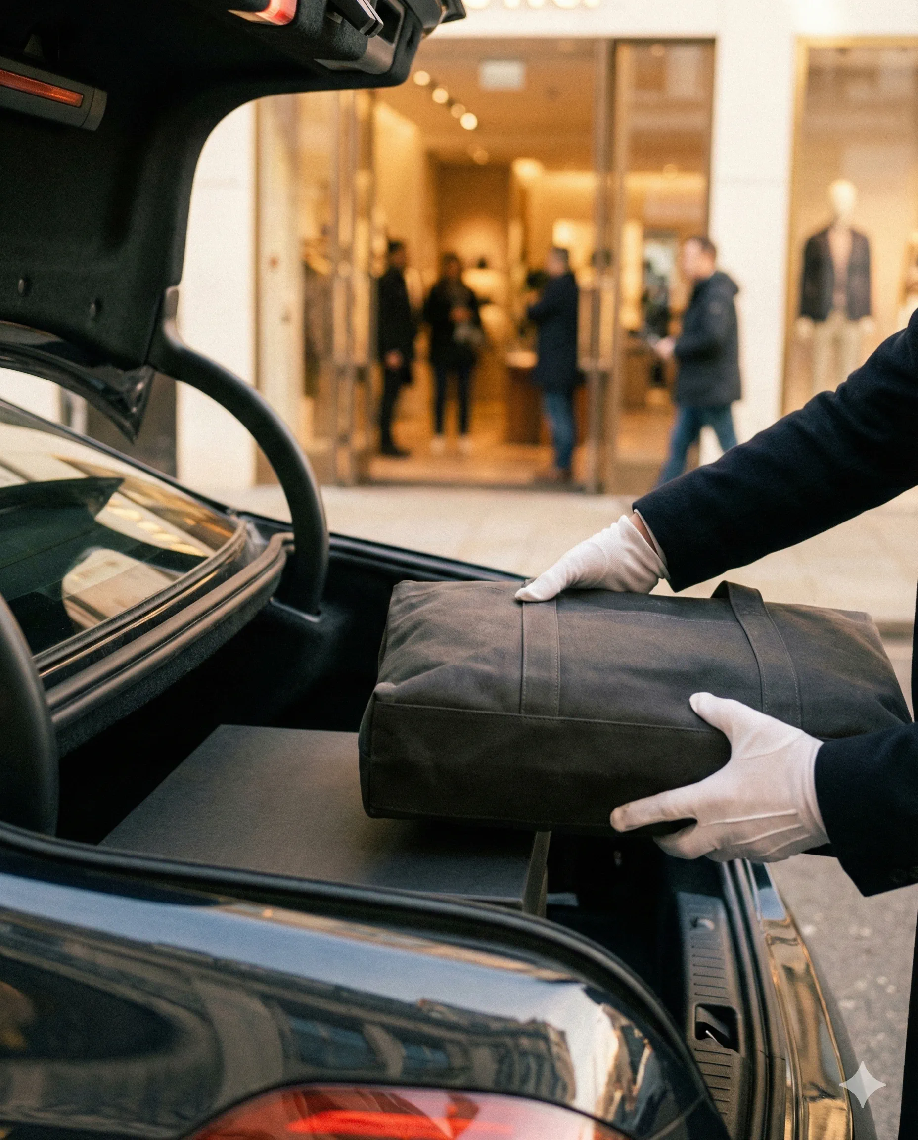 Hands-free logistics (Hotel/Villa delivery)