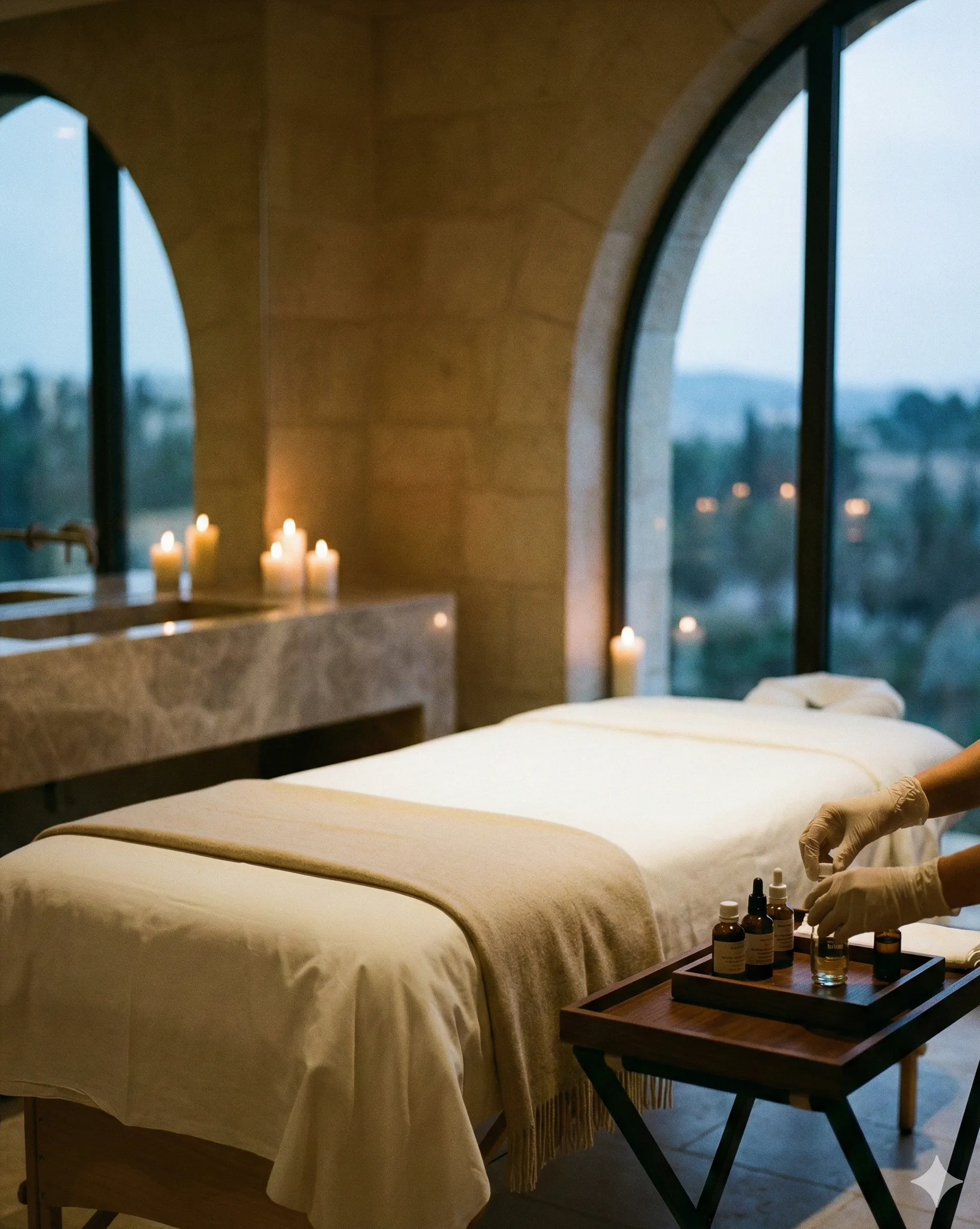 In-Suite or Villa treatments