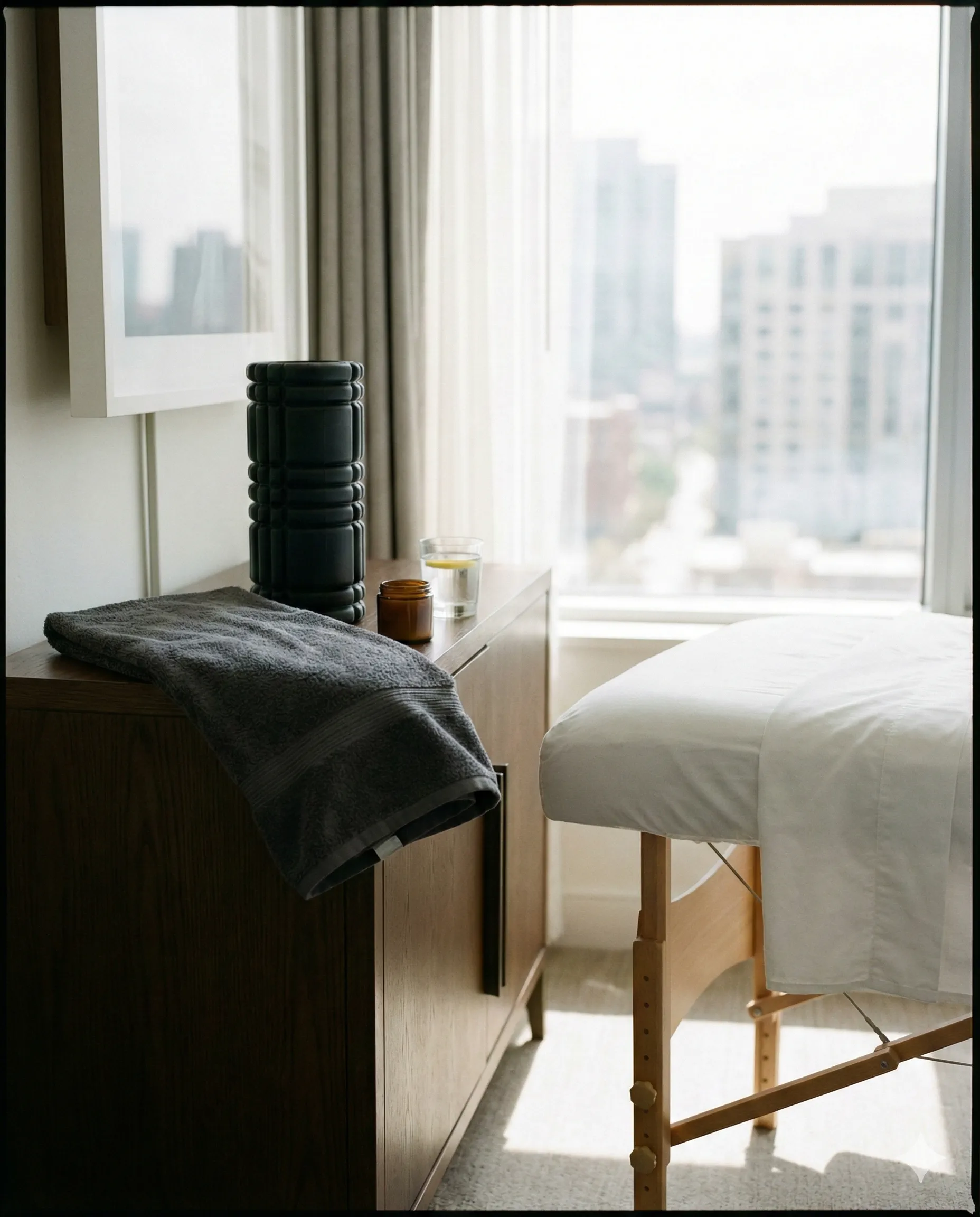 The luxury of not traveling
