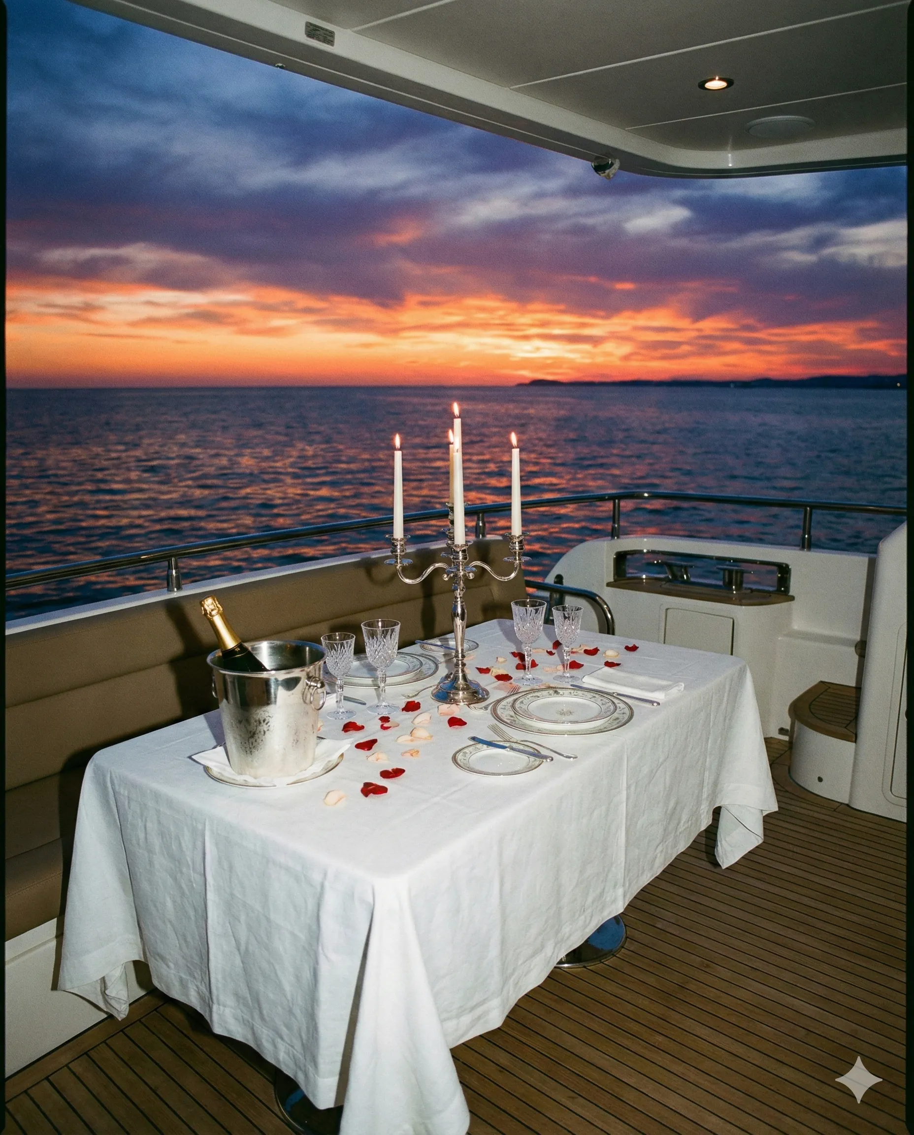 Sunset cruises & Private dinners at sea